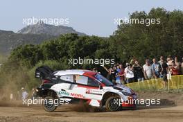 33, Elfyn Evans, Scott Martin, Toyota Gazoo Racing WRT, Toyota GR Yaris Rally1. 02-05.06.2022. FIA World Rally Championship, Rd 5, Rally Italy Sardegna