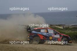 6, Dani Sordo, Carlos del Barrio, Hyundai Shell Mobis WRT, Hyundai i20 Coupe WRC.  02-05.06.2022. FIA World Rally Championship, Rd 5, Rally Italy Sardegna