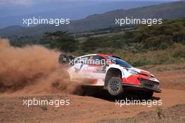 18, Takamoto Katsuta, Aaron Johnston, Toyota Gazoo Racing WRT NG, Toyota GR Yaris Rally1.  22-26.06.2022. FIA World Rally Championship, Rd 6, WRC Safari Rally Kenya