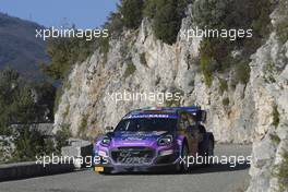 42, Craig Breen, Paul Nagle, M-Sport Ford WRT, Ford Puma Rally1. 20-22.01.2022. FIA World Rally Championship, Rd 1, Rally Monte Carlo, Monaco, Monte-Carlo.