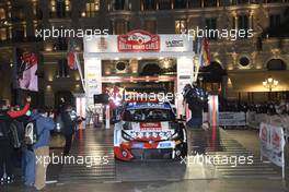 1, Sebastien Ogier, Benjamin Veillas, Toyota Gazoo Racing WRT, Toyota GR Yaris Rally1.  20-22.01.2022. FIA World Rally Championship, Rd 1, Rally Monte Carlo, Monaco, Monte-Carlo.