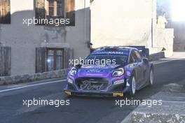 19, Sebastien Loeb, Isabelle Galmiche, M-Sport Ford WRT, Ford Puma Rally1.  20-23.01.2022. FIA World Rally Championship, Rd 1, Rally Monte Carlo, Monaco, Monte-Carlo.