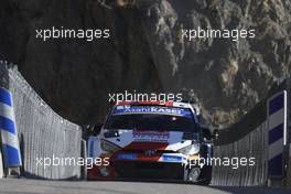 1, Sebastien Ogier, Benjamin Veillas, Toyota Gazoo Racing WRT, Toyota GR Yaris Rally1.  20-22.01.2022. FIA World Rally Championship, Rd 1, Rally Monte Carlo, Monaco, Monte-Carlo.