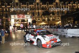 33, Elfyn Evans, Scott Martin, Toyota Gazoo Racing WRT, Toyota GR Yaris Rally1.  20-22.01.2022. FIA World Rally Championship, Rd 1, Rally Monte Carlo, Monaco, Monte-Carlo.