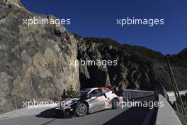 33, Elfyn Evans, Scott Martin, Toyota Gazoo Racing WRT, Toyota GR Yaris Rally1.  20-22.01.2022. FIA World Rally Championship, Rd 1, Rally Monte Carlo, Monaco, Monte-Carlo.