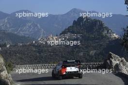 33, Elfyn Evans, Scott Martin, Toyota Gazoo Racing WRT, TToyota GR Yaris Rally1.  20-22.01.2022. FIA World Rally Championship, Rd 1, Rally Monte Carlo, Monaco, Monte-Carlo.