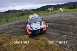 Oliver Solberg (SWE) / Elliot Edmondson (GBR) - Hyundai Shell Mobis WRT, Hyundai i20 N Rally 1 Hybrid. 29.09.- 02.10.2022. FIA World Rally Championship, Rd 11, Rally New Zealand, Auckland, New Zealand.