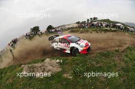Takamoto Katsuta (JPN) / Aaron Johnston (IRE) Toyota Gazoo Racing WRT, Toyota Yaris Rally1. 19-22.05.2022. FIA World Rally Championship, Rd 4, Rally of Portugal, Porto, Portugal.
