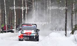 Essapeka Lappi (FIN) / Janne Ferm (FIN) Toyota Gazoo Racing WRT, Toyota Yaris Rally1. 24-27.02.2022. FIA World Rally Championship, Rd 2, Rally Sweden, Umea, Sweden