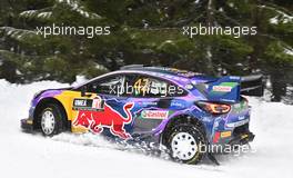 Craig Breen (IRE) / Paul Nagle (GBR) Ford Puma Rally1. 24-27.02.2022. FIA World Rally Championship, Rd 2, Rally Sweden, Umea, Sweden