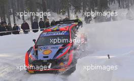 Oliver Solberg (SWE) / Elliot Edmondson (GBR) - Hyundai Shell Mobis WRT, Hyundai i20 N Rally 1. 24-27.02.2022. FIA World Rally Championship, Rd 2, Rally Sweden, Umea, Sweden