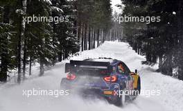 Craig Breen (IRE) / Paul Nagle (GBR) Ford Puma Rally1. 24-27.02.2022. FIA World Rally Championship, Rd 2, Rally Sweden, Umea, Sweden