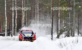 Thierry Neuville (BEL) / Martijn Wydaeghe (BEL), Hyundai Shell Mobis WRT, Hyundai i20 N Rally 1. 24-27.02.2022. FIA World Rally Championship, Rd 2, Rally Sweden, Umea, Sweden