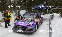 Adrien Fourmaux (FRA) / Alexandre Coria (FRA) M-Sport Ford WRC, Ford Puma Rally1. 24-27.02.2022. FIA World Rally Championship, Rd 2, Rally Sweden, Umea, Sweden