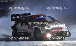 33, Elfyn Evans, Scott Martin, Toyota Gazoo Racing WRT, Toyota GR Yaris Rally1.  24-27.02.2022. FIA World Rally Championship, Rd 2, Rally Sweden, Umea, Sweden