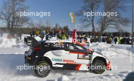 33, Elfyn Evans, Scott Martin, Toyota Gazoo Racing WRT, Toyota GR Yaris Rally1.  24-27.02.2022. FIA World Rally Championship, Rd 2, Rally Sweden, Umea, Sweden
