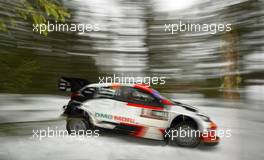 Kalle Rovanpera (FIN) / Jonne Halttunen (FIN) Toyota Gazoo Racing WRT, Toyota GR Yaris Rally1. 24-27.02.2022. FIA World Rally Championship, Rd 2, Rally Sweden, Umea, Sweden