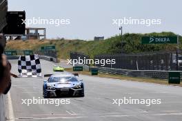 Zieldurchfahrt von Ricardo Feller (CH) (Abt Sportsline - Audi R8 LMS GT3 Evo2)  25.06.2023, DTM Round 2, Zandvoort, Netherlands, Sunday