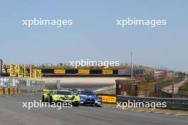 Alessio Deledda  (ITA) (SSR Performance - Lamborghini Huracan GT3 Evo2) und Dries Vanthoor (BEL) (Schubert Motorsport) - BMW M4 GT3) 25.06.2023, DTM Round 2, Zandvoort, Netherlands, Sunday