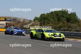 Dries Vanthoor (BEL) (Schubert Motorsport) - BMW M4 GT3) und Alessio Deledda  (ITA) (SSR Performance - Lamborghini Huracan GT3 Evo2)  25.06.2023, DTM Round 2, Zandvoort, Netherlands, Sunday