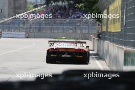 Patric Niederhauser (CH) (Tresor Orange1 - Audi R8 LMS GT3 Evo2) 07.07.2023, DTM Round 3, Norisring, Germany, Friday