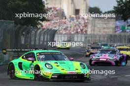 Dennis Olsen (NOR) (Manthey EMA - Porsche 911 GT3 R) 08.07.2023, DTM Round 3, Norisring, Germany, Saturday