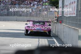 Patric Niederhauser (CH) (Tresor Orange1 - Audi R8 LMS GT3 Evo2) 09.07.2023, DTM Round 3, Norisring, Germany, Sunday