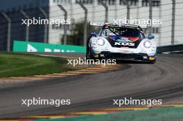 Laurin Heinrich (DEU) (KÜS Team Bernhard - Porsche 911 GT3 R)  08.09.2023, DTM Round 6, Sachsenring, Germany, Friday