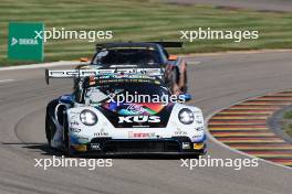 Laurin Heinrich (DEU) (KÜS Team Bernhard - Porsche 911 GT3 R)  08.09.2023, DTM Round 6, Sachsenring, Germany, Friday