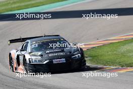 Patric Niederhauser (CHE) (Tresor Orange1 - Audi R8 LMS GT3 Evo2) 08.09.2023, DTM Round 6, Sachsenring, Germany, Friday