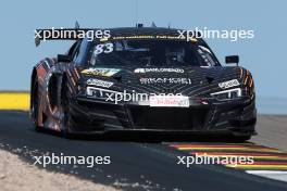 Patric Niederhauser (CHE) (Tresor Orange1 - Audi R8 LMS GT3 Evo2) 08.09.2023, DTM Round 6, Sachsenring, Germany, Friday