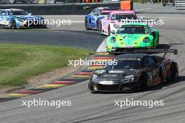 Patric Niederhauser (CHE) (Tresor Orange1 - Audi R8 LMS GT3 Evo2) 09.09.2023, DTM Round 6, Sachsenring, Germany, Saturday