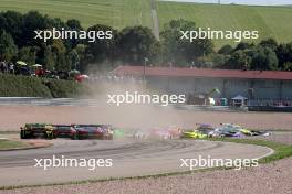 Crash 10.09.2023, DTM Round 6, Sachsenring, Germany, Sunday