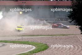 Crash 10.09.2023, DTM Round 6, Sachsenring, Germany, Sunday