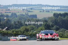 Clemens Schmid (AUT) (GRT Grasser Racing Team - Lamborghini Huracan GT3 Evo2)  10.09.2023, DTM Round 6, Sachsenring, Germany, Sunday