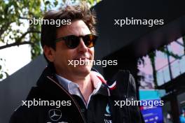 Toto Wolff (GER) Mercedes AMG F1 Shareholder and Executive Director. 31.03.2023. Formula 1 World Championship, Rd 3, Australian Grand Prix, Albert Park, Melbourne, Australia, Practice Day.