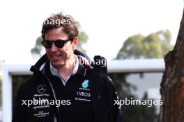 Toto Wolff (GER) Mercedes AMG F1 Shareholder and Executive Director. 31.03.2023. Formula 1 World Championship, Rd 3, Australian Grand Prix, Albert Park, Melbourne, Australia, Practice Day.