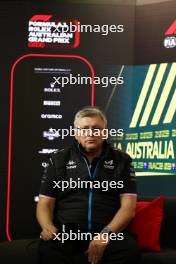 Otmar Szafnauer (USA) Alpine F1 Team, Team Principall in the FIA Press Conference. 31.03.2023. Formula 1 World Championship, Rd 3, Australian Grand Prix, Albert Park, Melbourne, Australia, Practice Day.