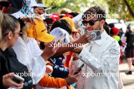 Pierre Gasly (FRA) Alpine F1 Team with fans. 31.03.2023. Formula 1 World Championship, Rd 3, Australian Grand Prix, Albert Park, Melbourne, Australia, Practice Day.