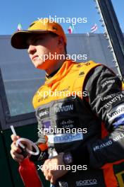 Oscar Piastri (AUS) McLaren on the grid. 02.04.2023. Formula 1 World Championship, Rd 3, Australian Grand Prix, Albert Park, Melbourne, Australia, Race Day.