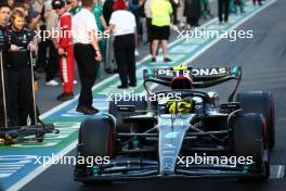 3rd place Fernando Alonso (ESP) Aston Martin F1 Team AMR23. 02.04.2023. Formula 1 World Championship, Rd 3, Australian Grand Prix, Albert Park, Melbourne, Australia, Race Day.