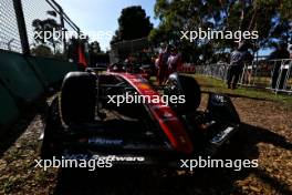 Charles Leclerc (MON) Ferrari SF-23 retired from the race. 02.04.2023. Formula 1 World Championship, Rd 3, Australian Grand Prix, Albert Park, Melbourne, Australia, Race Day.