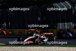 Nico Hulkenberg (GER) Haas VF-23. 02.04.2023. Formula 1 World Championship, Rd 3, Australian Grand Prix, Albert Park, Melbourne, Australia, Race Day.