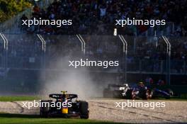 Third start of the race, Sergio Perez (MEX), Red Bull Racing   02.04.2023. Formula 1 World Championship, Rd 3, Australian Grand Prix, Albert Park, Melbourne, Australia, Race Day.