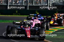 Zhou Guanyu (CHN) Alfa Romeo F1 Team C43. 02.04.2023. Formula 1 World Championship, Rd 3, Australian Grand Prix, Albert Park, Melbourne, Australia, Race Day.