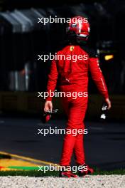 Charles Leclerc (MON) Ferrari retired from the race. 02.04.2023. Formula 1 World Championship, Rd 3, Australian Grand Prix, Albert Park, Melbourne, Australia, Race Day.