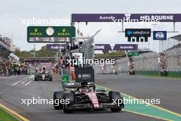 Valtteri Bottas (FIN) Alfa Romeo F1 Team C43 leaves the pits. 01.04.2023. Formula 1 World Championship, Rd 3, Australian Grand Prix, Albert Park, Melbourne, Australia, Qualifying Day.