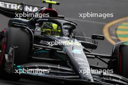 Lewis Hamilton (GBR) Mercedes AMG F1 W14. 01.04.2023. Formula 1 World Championship, Rd 3, Australian Grand Prix, Albert Park, Melbourne, Australia, Qualifying Day.