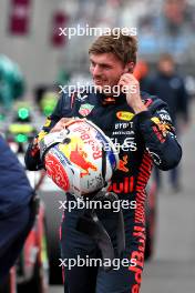 Pole sitter Max Verstappen (NLD) Red Bull Racing in qualifying parc ferme. 01.04.2023. Formula 1 World Championship, Rd 3, Australian Grand Prix, Albert Park, Melbourne, Australia, Qualifying Day.
