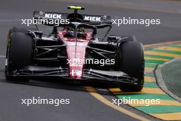 Zhou Guanyu (CHN) Alfa Romeo F1 Team C43. 01.04.2023. Formula 1 World Championship, Rd 3, Australian Grand Prix, Albert Park, Melbourne, Australia, Qualifying Day.